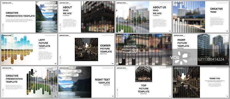 多用途演示模板图片素材