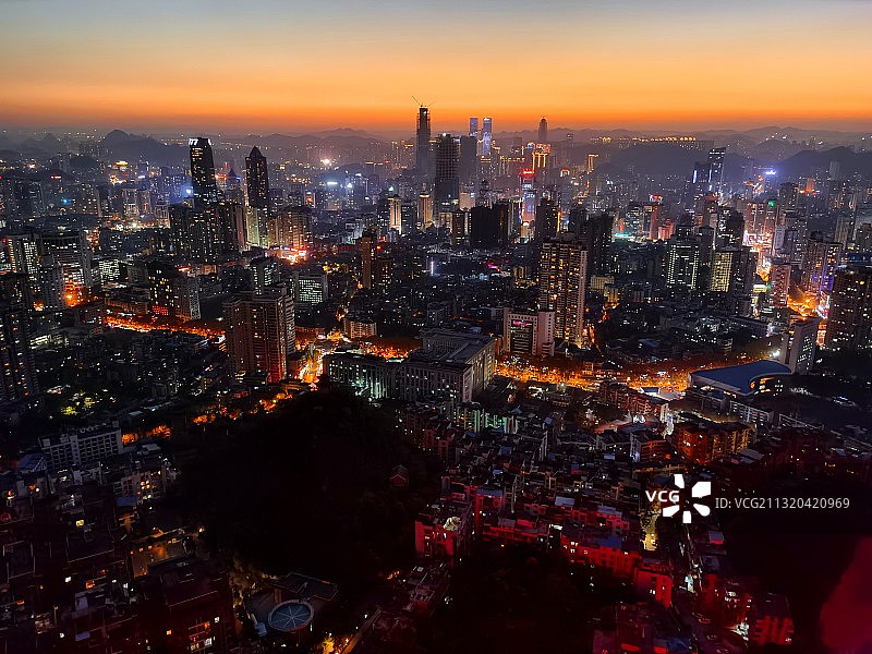 贵阳·城市天际线图片素材