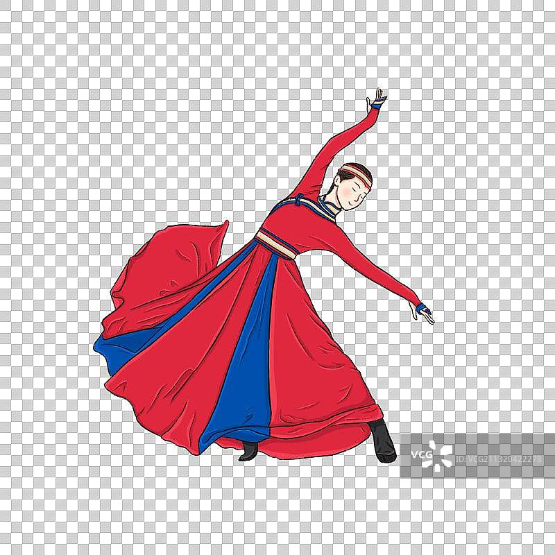 蒙古族舞蹈图片素材