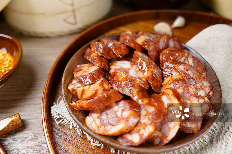 四川麻辣香肠图片素材