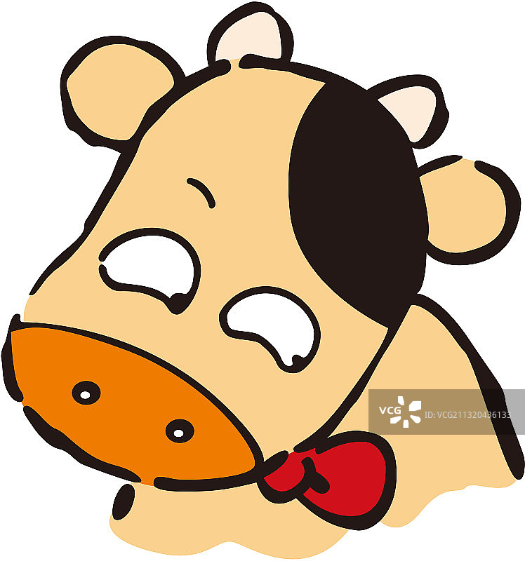 卡通牛图片素材