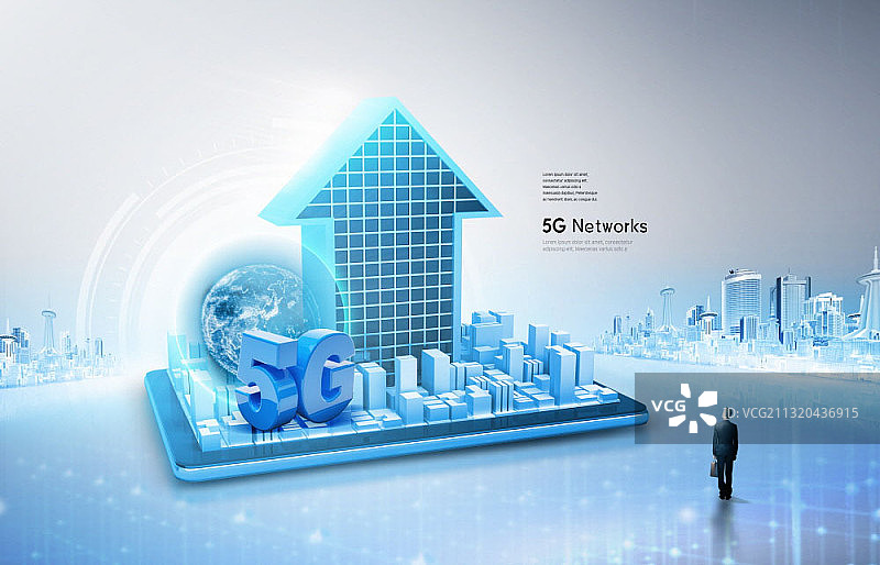 5G网络主题合成图片素材