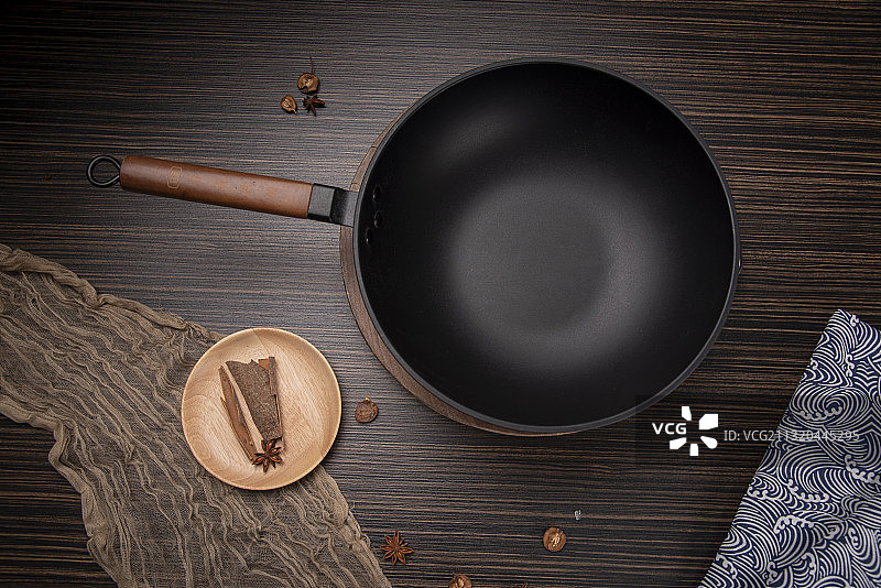 静物，铁锅图片素材