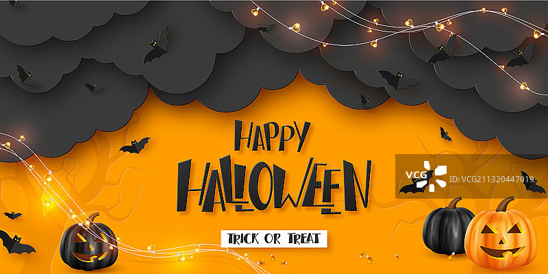 万圣节主题banner图片素材