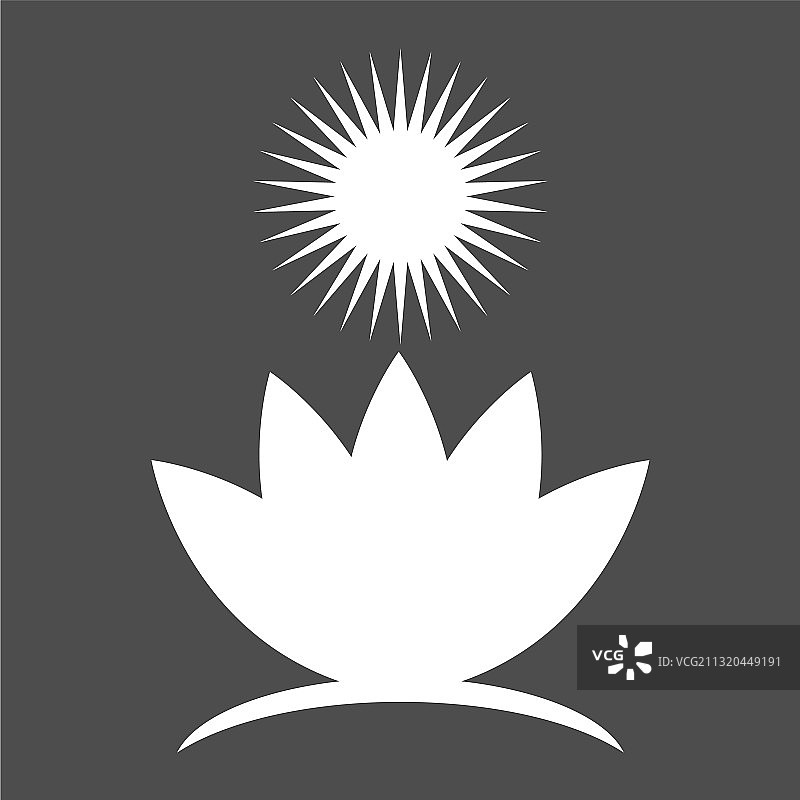 仙人掌图标扁平化设计图片素材