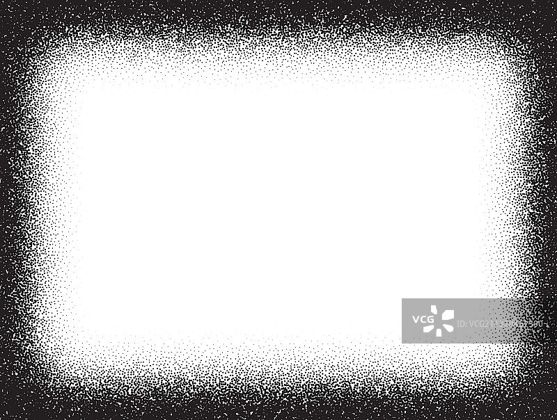 点刺画边框图案黑色噪点背景图片素材