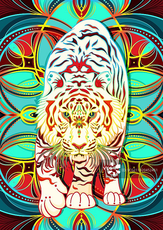 虎虎生威图片素材