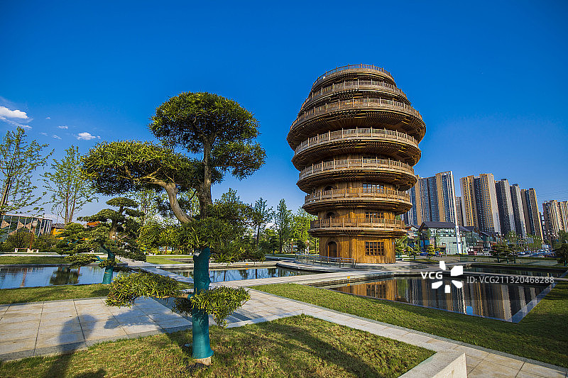 泉湖公园图片素材