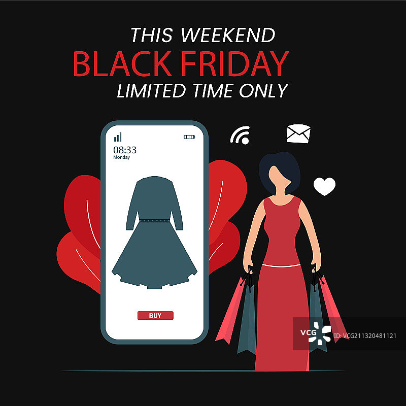黑色星期五促销banner图片素材