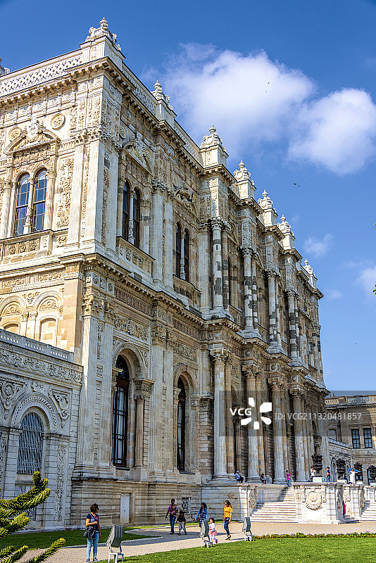 土耳其伊斯坦布尔多尔玛巴赫切宫图片素材