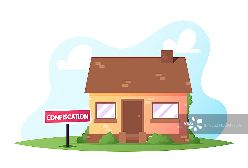 房屋没收解决财产纠纷图片素材