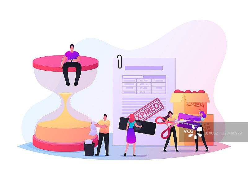 巨大截止日期概念图片素材