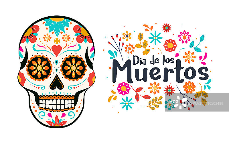 亡灵节图片素材