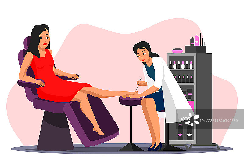 人物美容院图片素材