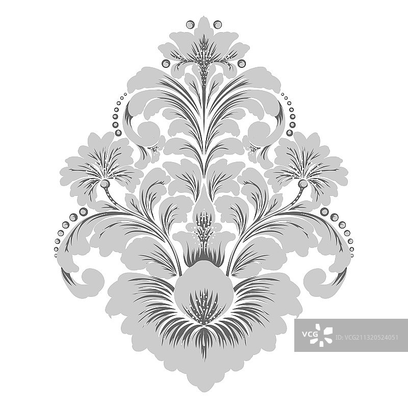 提花中心元素图片素材