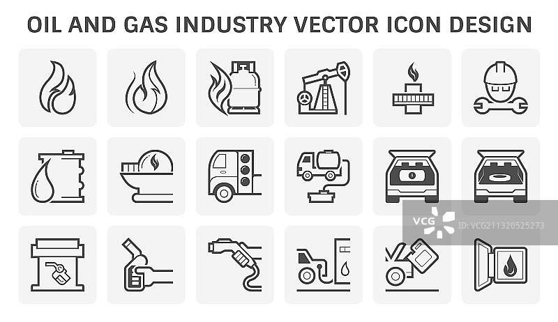 油气行业与加油站服务图片素材