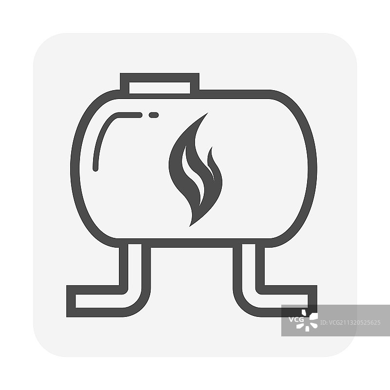 液化天然气储罐或LNG储气罐图片素材