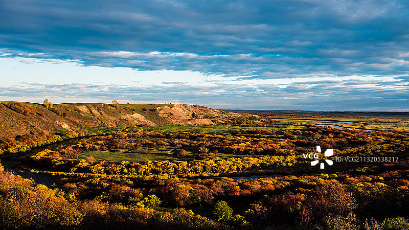 根河湿地图片素材