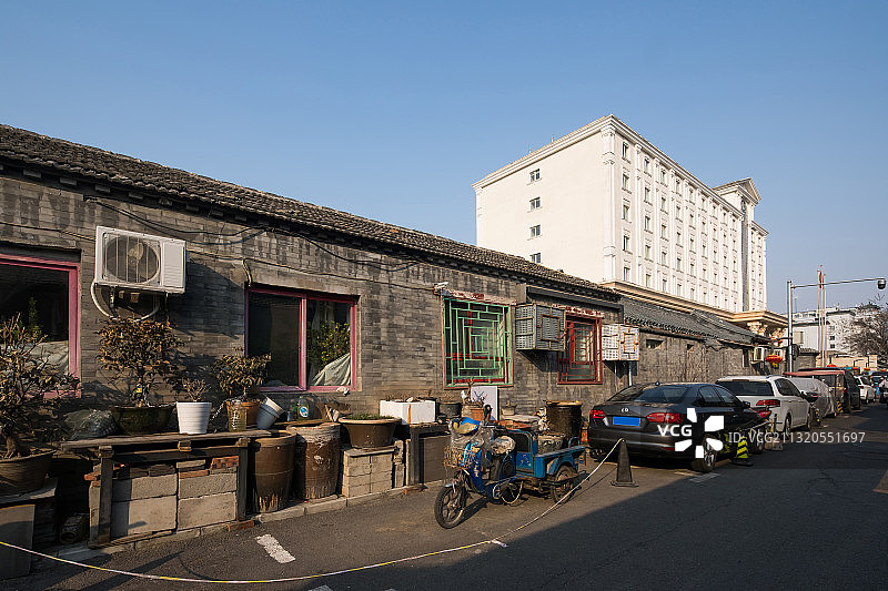 钱粮胡同 北京图片素材