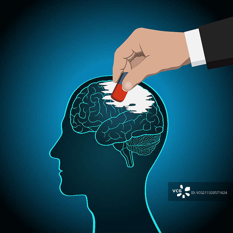 擦除大脑记忆内容图片素材