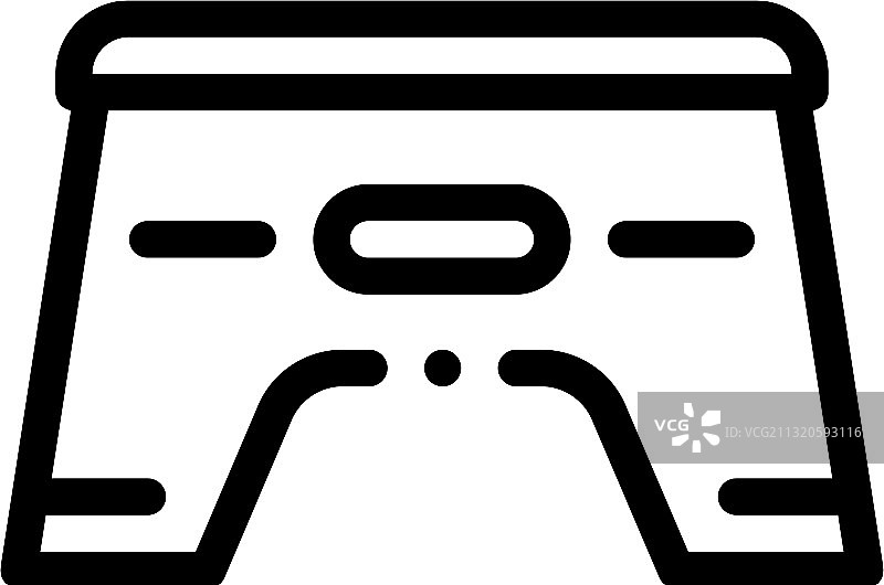柱状底座轮廓图片素材
