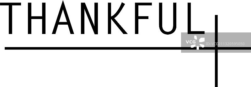 圣经短语：心怀感恩，享受生活图片素材