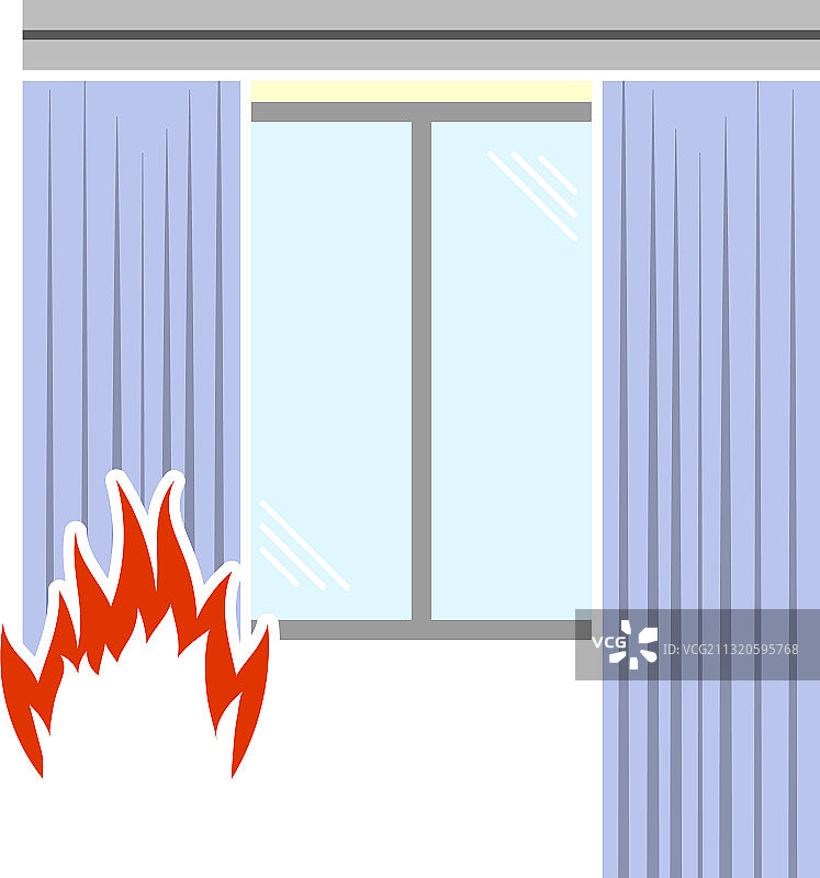 家用火灾图标图片素材