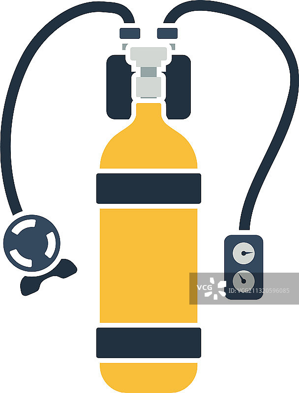 水肺潜水图标图片素材