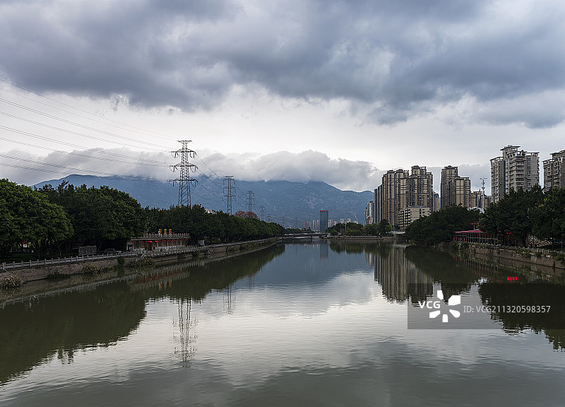 光明港公园图片素材