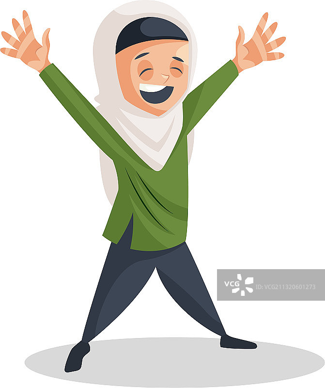 穆斯林女孩图片素材