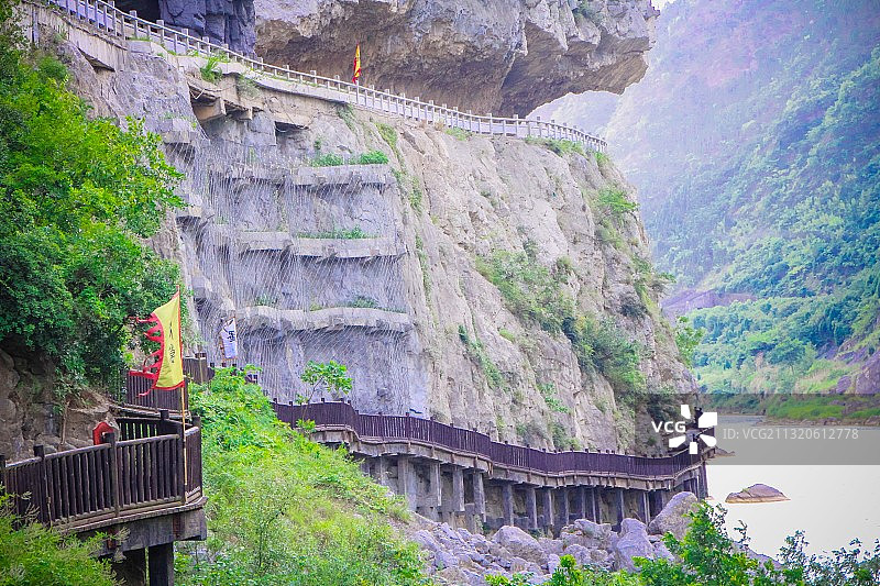 广元明月峡图片素材