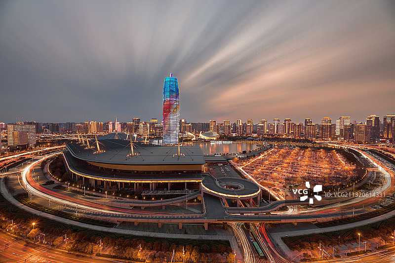 城市之光图片素材