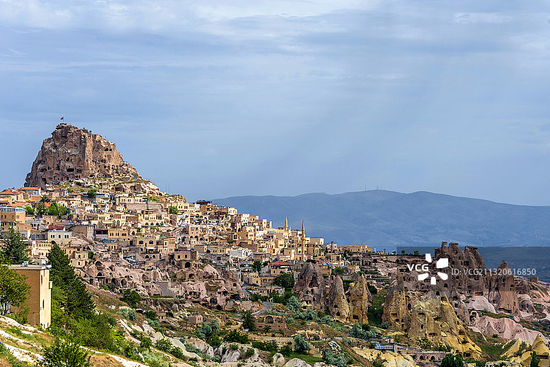 土耳其格雷梅卡帕多奇亚鸽子谷图片素材