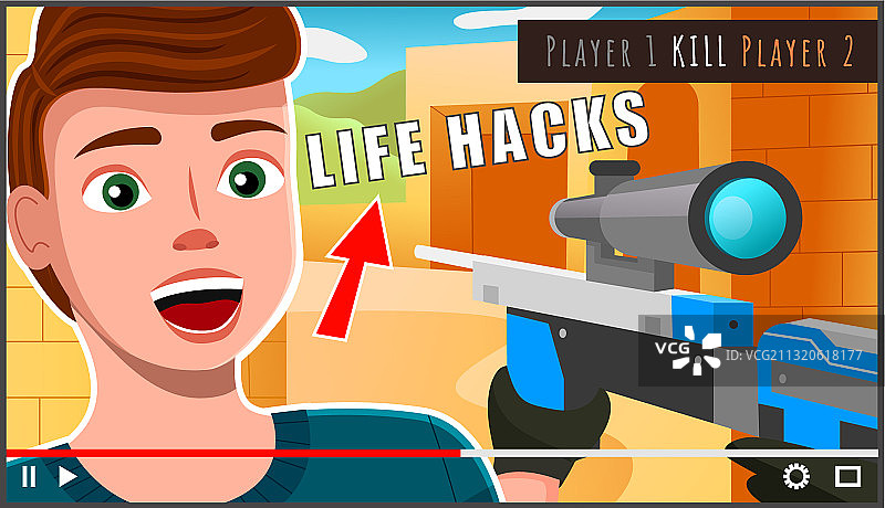 男性职业游戏玩家讲解电脑游戏图片素材