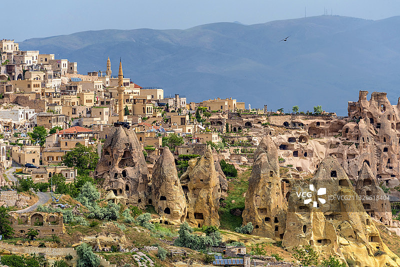 土耳其格雷梅卡帕多奇亚鸽子谷图片素材