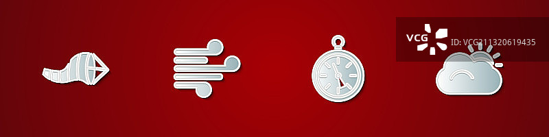 锥形气象风向袋风向标风图片素材