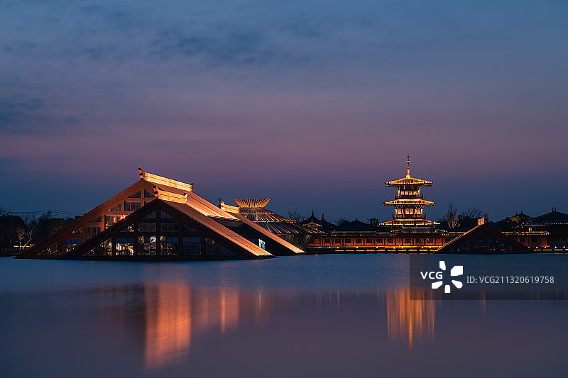 广富林遗址公园图片素材