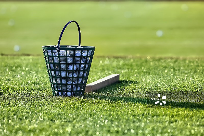 高尔夫球筐 上海图片素材