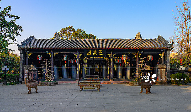 中国四川成都武侯祠景色图片素材