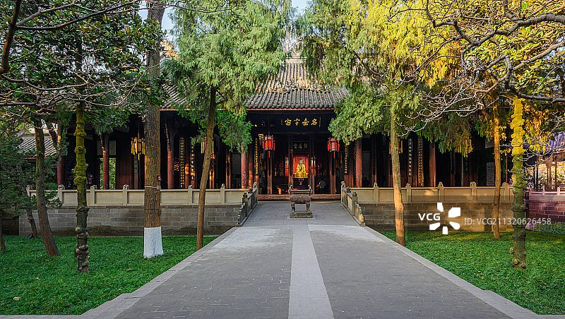 中国四川成都武侯祠景色图片素材