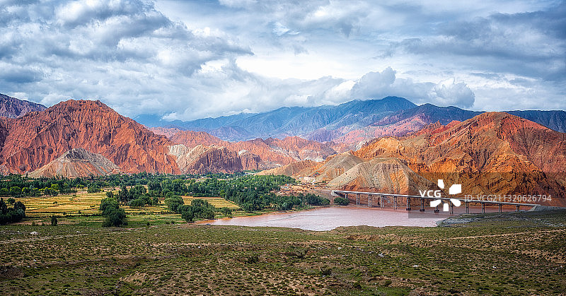 坎布拉国家森林公园丹霞奇景图片素材