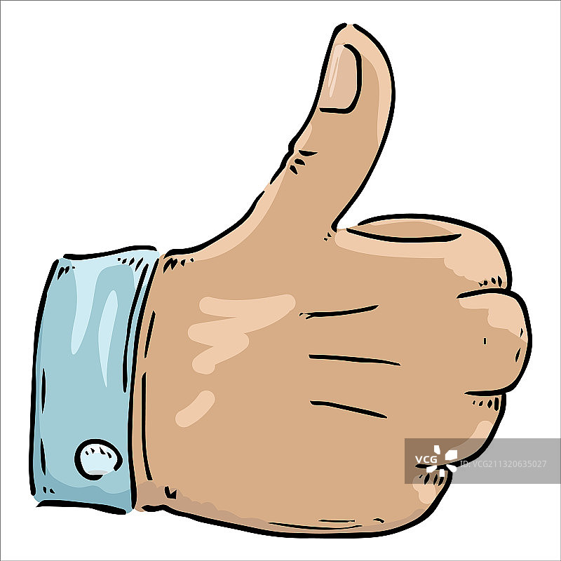 点赞图标，竖起大拇指的手图片素材