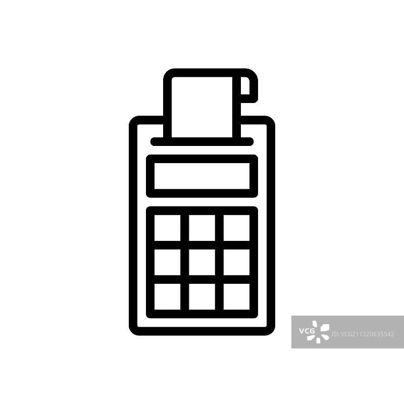 小票打印机图标图片素材