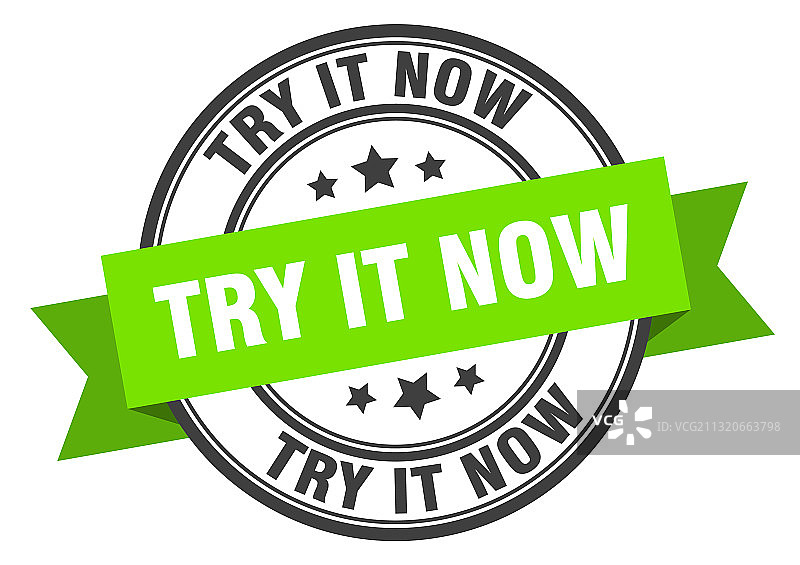 立即尝试标签圆形印章带状丝带图片素材