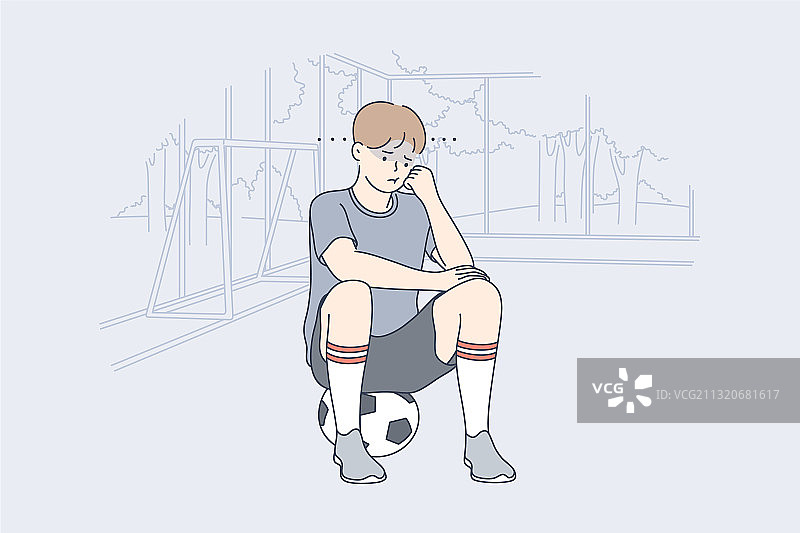 足球运动训练游戏抑郁图片素材