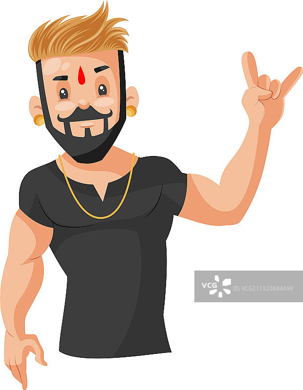 拉杰普特男孩图片素材