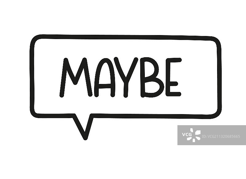 手写文字对话气泡图片素材