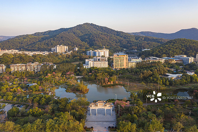 广州市白云区陈田花园图片素材