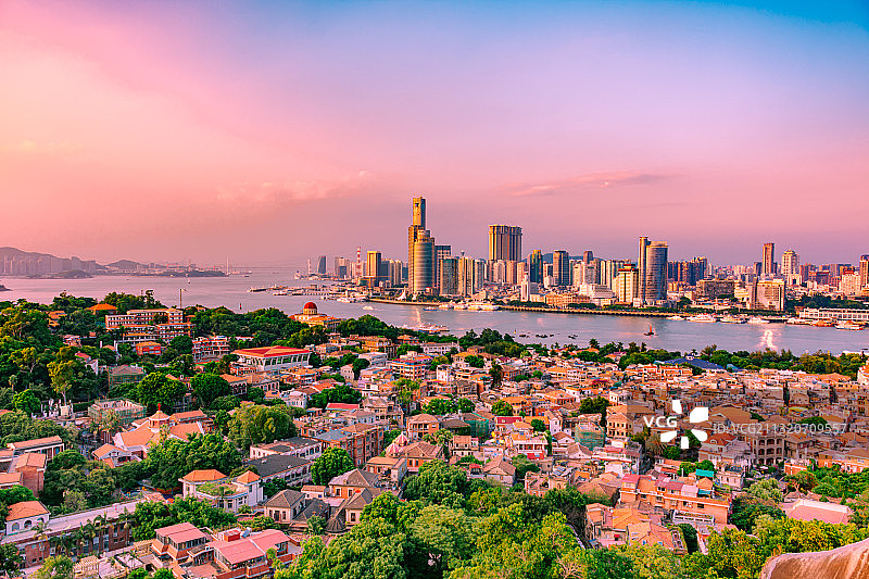 厦门城市风光图片素材
