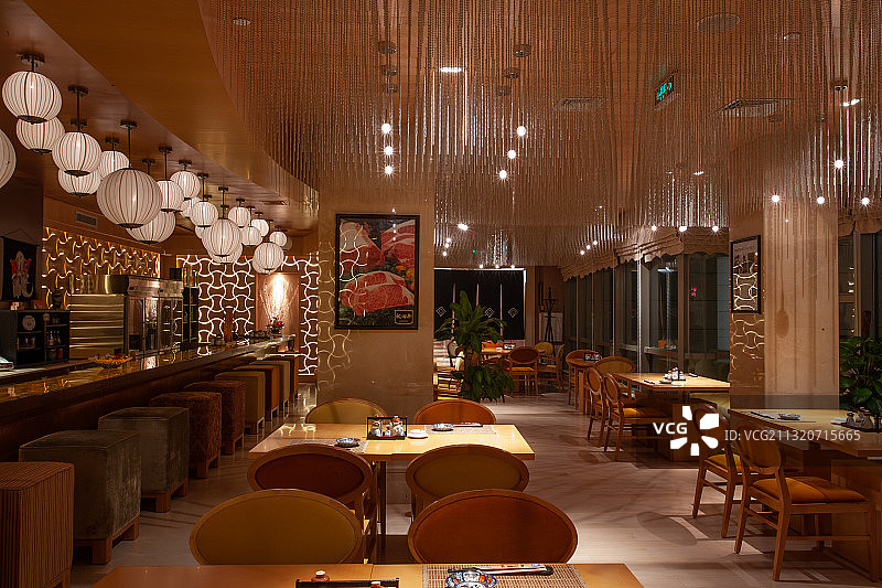 星级酒店餐厅图片素材